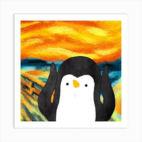 Penguin The Scream Art Series Art Print