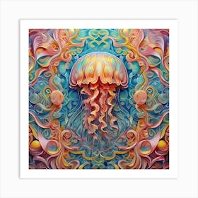 Jellyfish Art Print