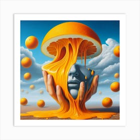 'Oranges' Art Print