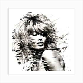 Tina Turner Queen - Tina Turner Birthday Tribute Art Print