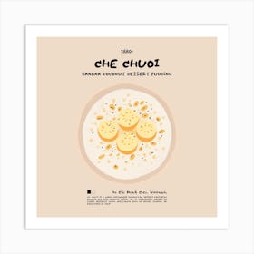 Che Chuoi Square Art Print