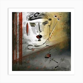 Which is the mirror? Art Print