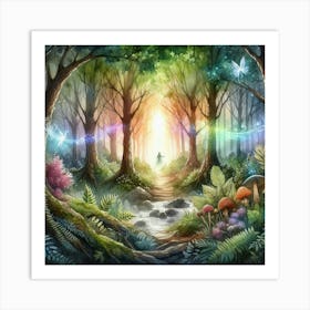 Fairy Forest Art Print