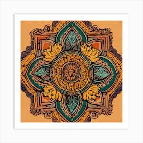 Mandala Art Print