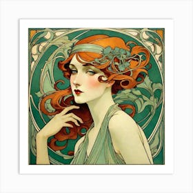 Art Nouveau Art Print