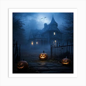 Haunted House 24 Art Print