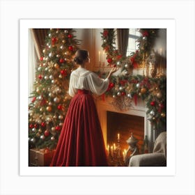 Christmas Tree Art Print