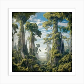 Forest Giant Art Print