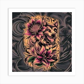 Tattoo Design Art Print