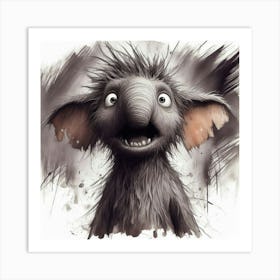 Troll Art Print