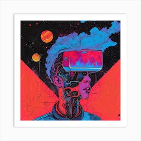 Vr Headset Art Print