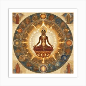 Meditation Art Print