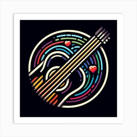 Acoustic Guitar 1 Art Print