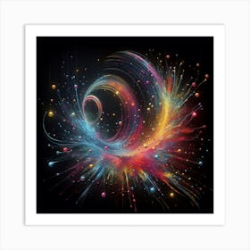 Abstract Dream scape Art Print