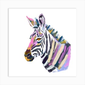 Mountain Zebra 01 Art Print