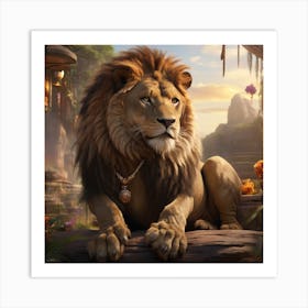 Lion King 1 Art Print