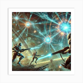 Crystal Lancers Targeting Gravity Disruptors Art Print