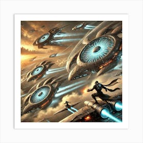 Skyward Tribe Strategic Aerial Warfare Art Print