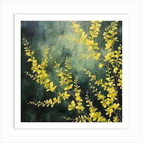 Yellow Hibiscus 1 Art Print