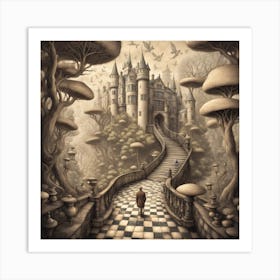 Fairytale Castle Art Print