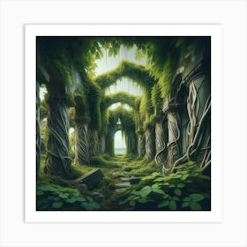 Ruins Art Print