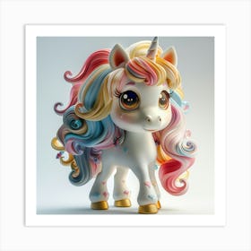 Unicorn 483 Art Print