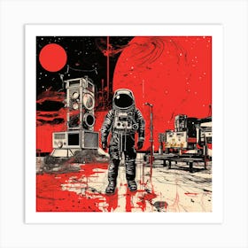 Spaceman 1 Art Print