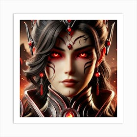 Priestess Kaida Image 1 Art Print