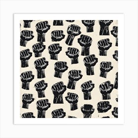 Fists Art Print