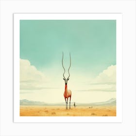 Antelope Art Print