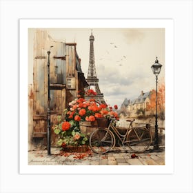 Old Paris By Csaba Fikker 21 Art Print