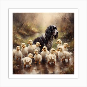 Help! they think I'm their mum! Art Print