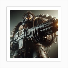 Space Marine 7 Art Print