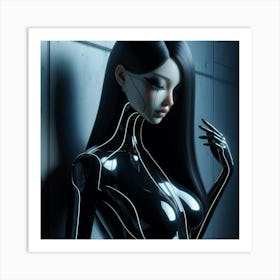 Futuristic Woman 38 Poster