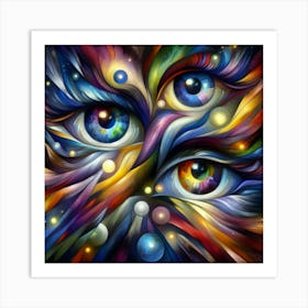 Eyes Of The Universe Art Print