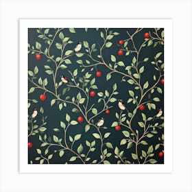 Apple Tree Wallpaper Art Art Print