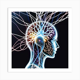 Woman'S Brain 5 Art Print