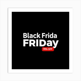 Black Friday Sell Post Templates Design (16) Art Print