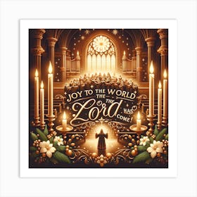 Joy To The World Art Print