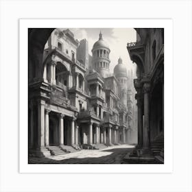 Cityscape Art Print