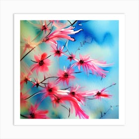 Pink Blossoms Art Print