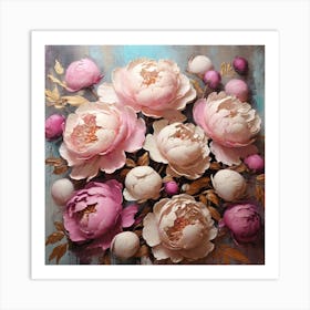 Peonies 21 Art Print