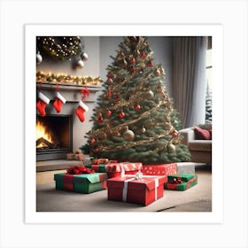 Christmas Tree 26 Art Print