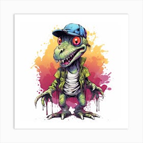 T-Rex Art Print