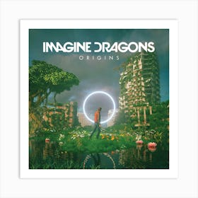 Imagine Dragons Album Cover 2 Art Print