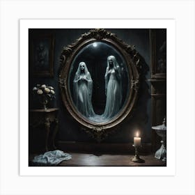 Ghost Sisters Art Print