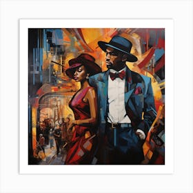 'The Couple' Art Print