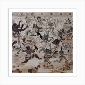 Ayodhya Mural Art Print