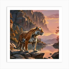 Tiger Art Print