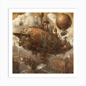 Steampunk 3 Art Print